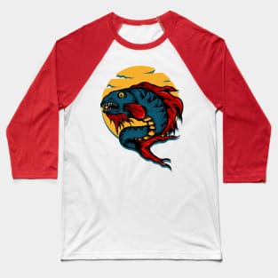 fish monster Baseball T-Shirt